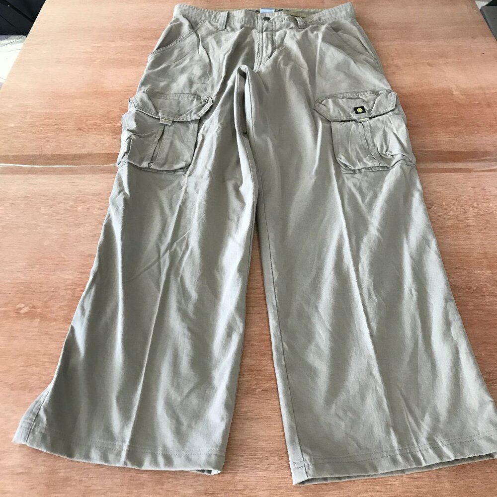 The North Face A5 Cargo Pants Men 32 Beige Mid Rise Stretch Outdoor Athleisure